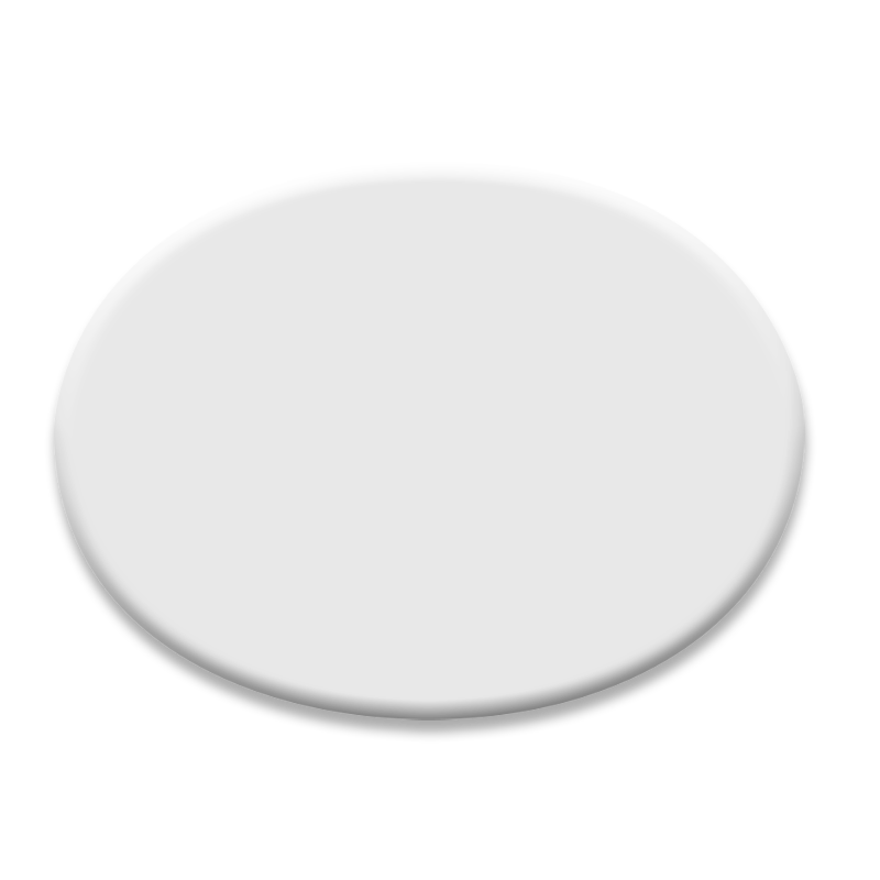 3114 - Ceramic Oval - 4 Inch