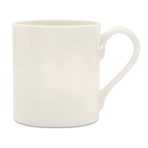 Small 'Balmoral' Sublimation Bone China Mug (9oz) – Pack of 36, ideal for custom designs.