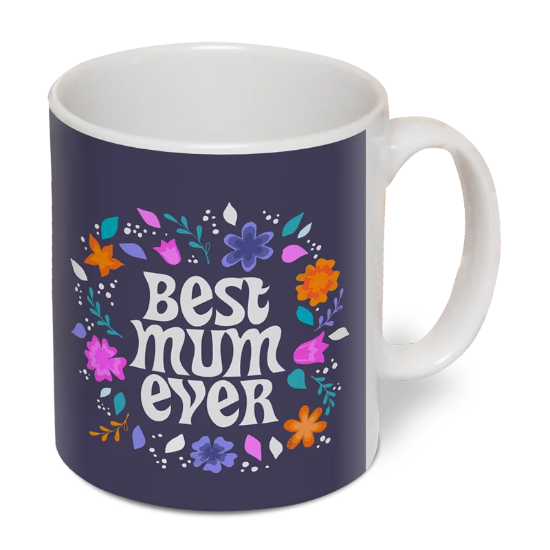 10oz White 'Durham' Sublimation Mug (Box 36) - Image 3
