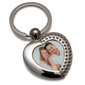 KeyringHeartSublimationPersonaliseKeyrings