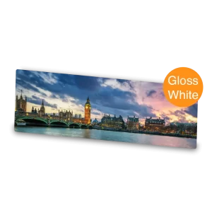 ChromaLuxe Aluminium - White 12.5 x 50cm