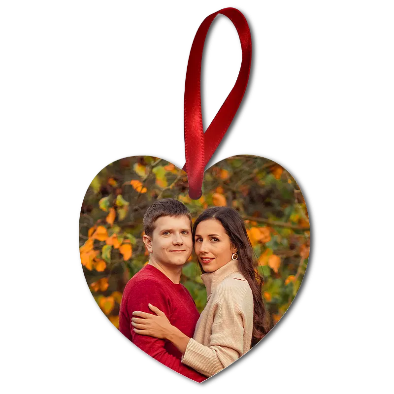 ChromaLuxe Heart Ornament