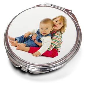Round Compact Mirror