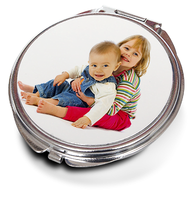Round Compact Mirror