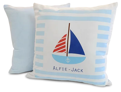 Soft Cushion Cover - Blue