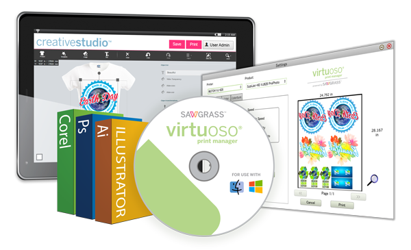 Access to Creative Studio & Virtuoso Print Manager
