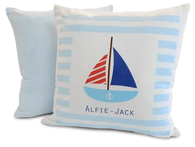 Soft Cushion Cover - Blue