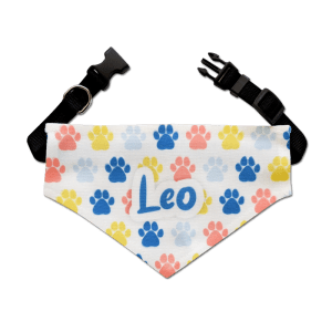 Dog Bandana with Black Collar