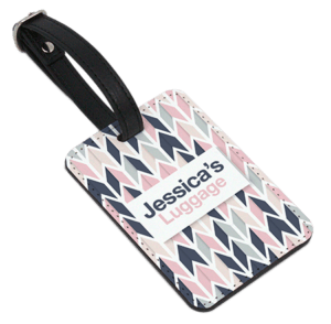 PU Leather Bag Tag & Strap