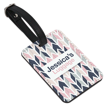 PU Leather Bag Tag & Strap