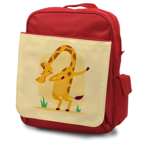 Child's Rucksack Red - Front