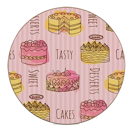 9cm Round Coaster
