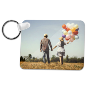 ChromaLuxe Rectangle Keyring