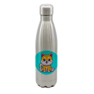 Silver Bottle Cola Shape