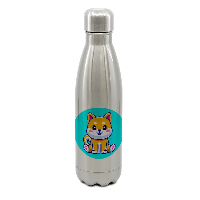 Silver Bottle Cola Shape