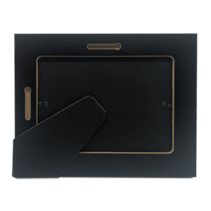 Black Edge Photo Frame - back
