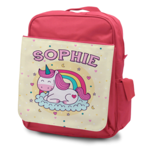 Child's Rucksack Pink - Front