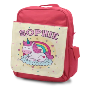 Child's Rucksack Pink - Front