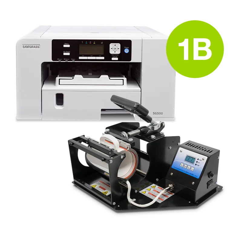 A4 Sublimation Starter Kit with A4 Clam Heat Press & A4 Virtuoso Printer