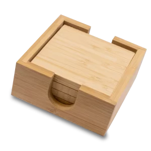 4523 - Bamboo Coaster Stack