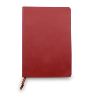 4535 - Engraving Leather Notebook Red