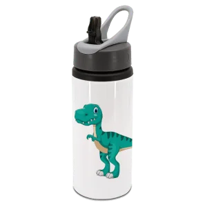 White Drink Bottle with Handle 22oz