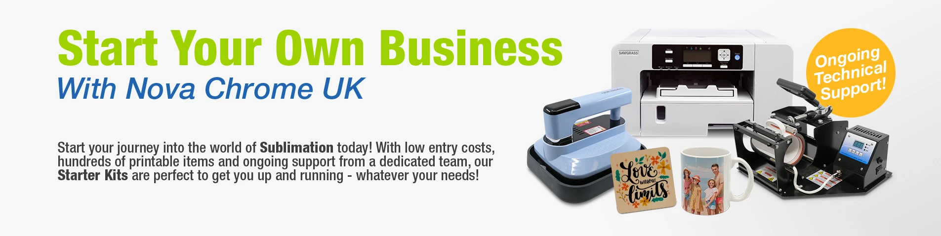 Business Sublimation Starter Kit 