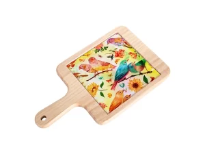 Image showing front of Square Cheese Board