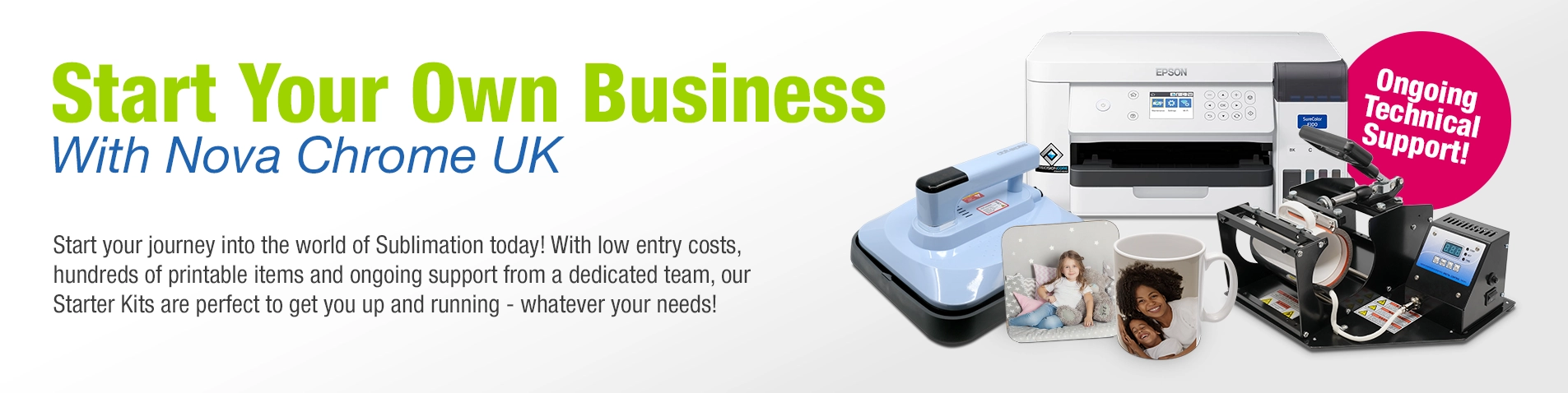 Start Your Own Business Banner