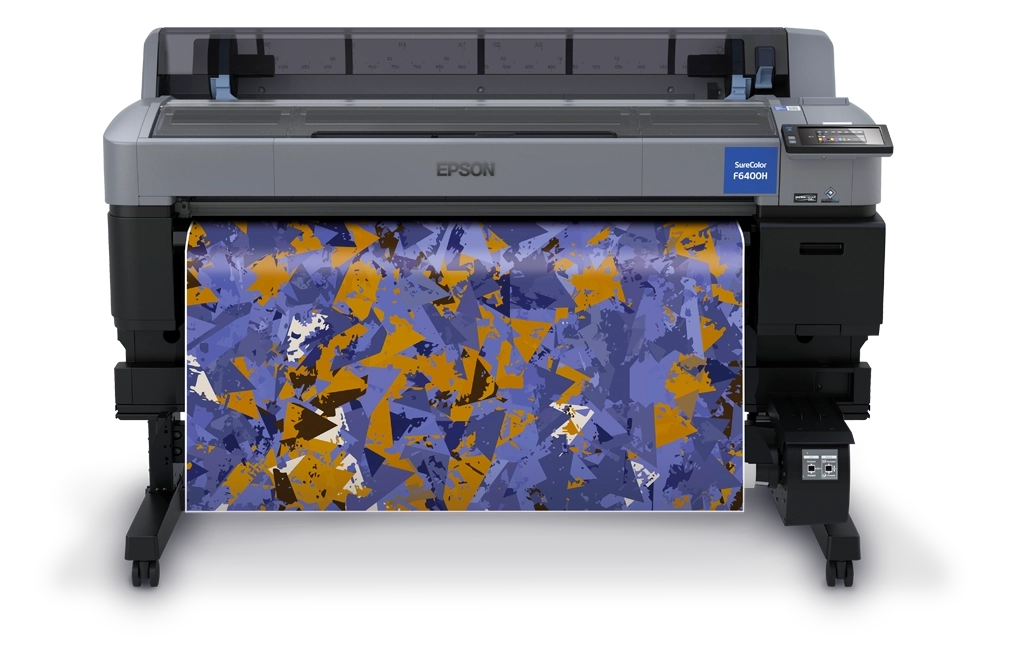 Epson SureColor SC-F6400H - Hero Image (smaller) Image of the Epson SC-F6400H Dye Sublimation printer.