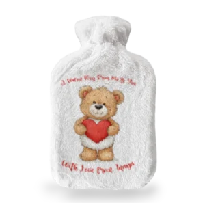 Hot Water Bottle Cover with mock up