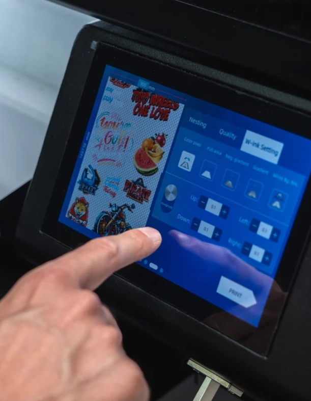 Touchscreen UI